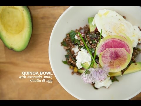 Summer Quinoa Salad with a Side of Awesome (aka Avocado & Egg) | Farm to Table Family | PBS Parents