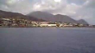 Quittant la Dominique leaving for Martinique