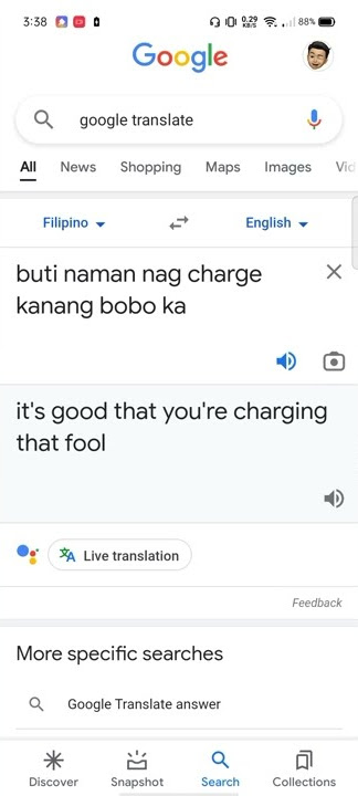 Buti naman nag charge kana