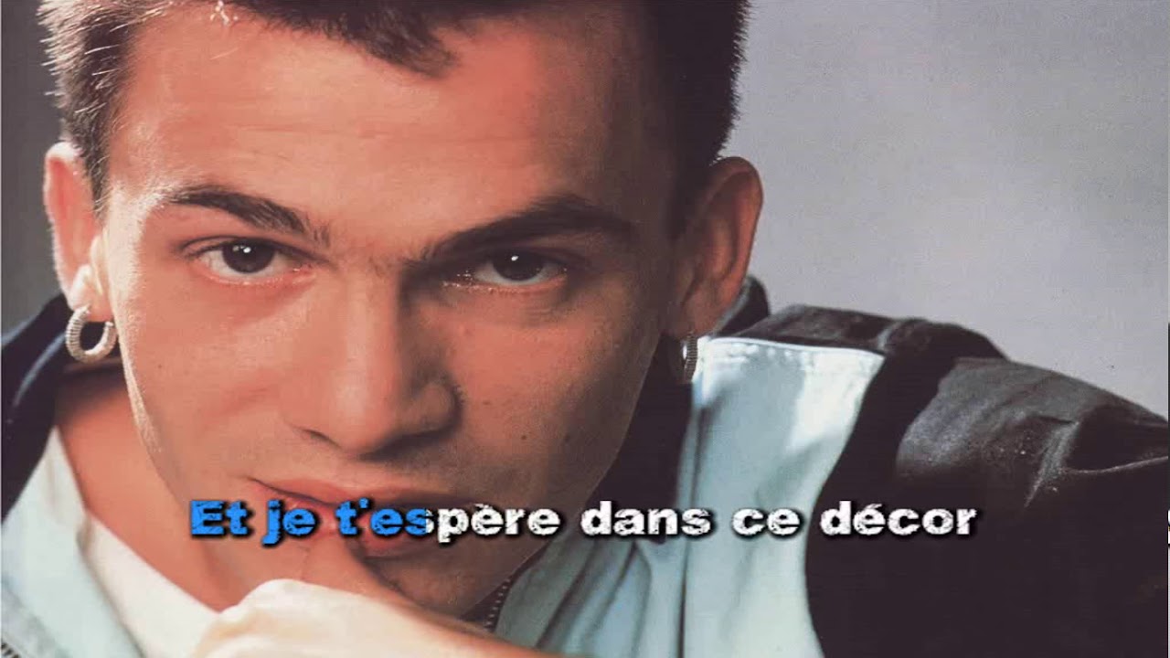 Karaoké Florent Pagny Ca fait des nuits (instrumental Playback