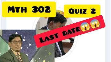 quiz 2 Mth302 2022|last date😱😱||#lms #mth302 #quiz2022 #vu #quiz2 #pastpapers