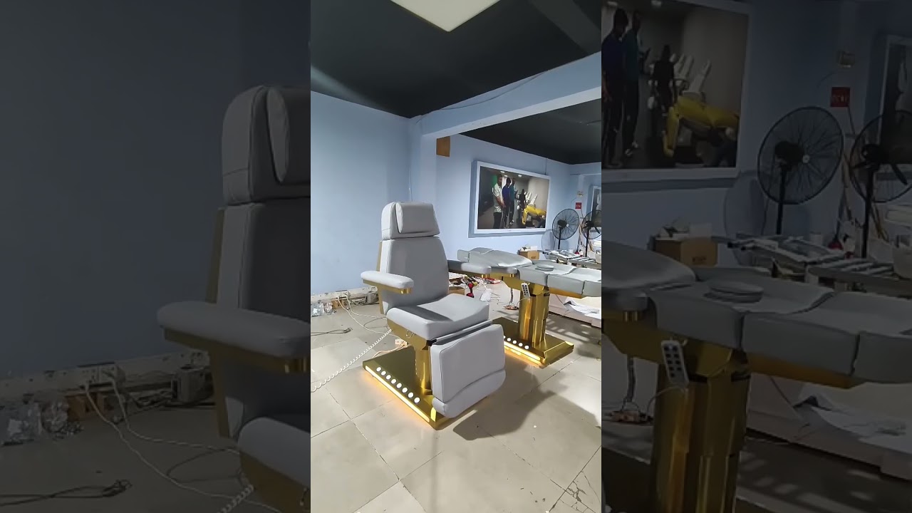 Electric Beauty Bed Spa  Facial Therapy Cosmetic Bed Lash Treatment Care Massage Bed With 3 Motors