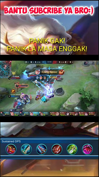 story wa mobile legends PANIK GAK! PANIK LAH MASA ENGGAK! #shorts