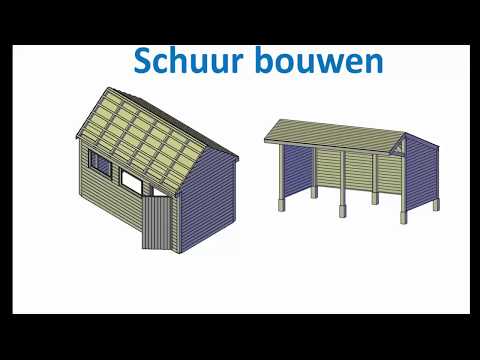 Video: Hoe Je Met Je Eigen Handen Een Houten Schuur Kunt Bouwen