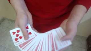 Upside down card trick