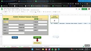 REKAM MEDIS PASIEN MENGGUNAKAN GOOGLE SHEET/SPREADSHEET screenshot 4