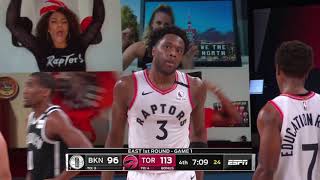 OG Anunoby spins in traffic