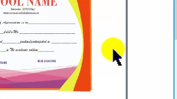 Create a Professional Certificate in CorelDRAW Coreldraw Tutoria