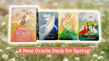 Seasons of the Witch Ostara Oracle Deck Unboxing 🥚🌼🐇