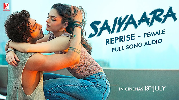 Saiyaara Reprise - Female | Full Song Audio | Saiyaara | Tanishk, Faheem, Arslan | Shreya | Irshad