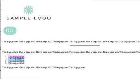 Definition Lists & Indenting Text in HTML