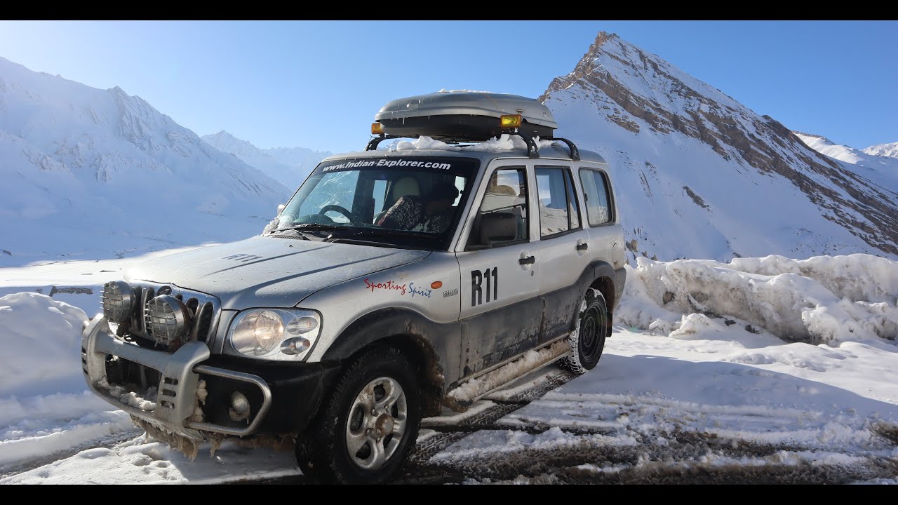 Himalayan extreme winter drive 14,000 ft