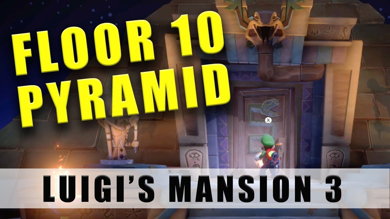 Luigi's Mansion 3: 100% Walkthrough Part 13 - Tomb Suites (10F) 