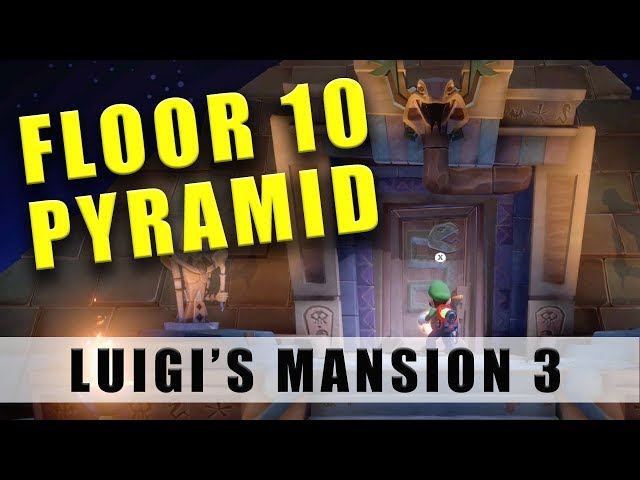 Luigi's Mansion 3: 100% Walkthrough Part 13 - Tomb Suites (10F) 