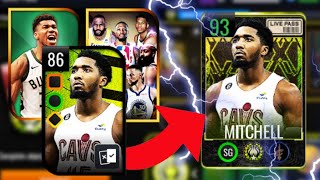 CLAIMING 86 OVR LP DONOVAN MITCHELL!!! PACK OPENING!!! NBA LIVE MOBILE SEASON 7