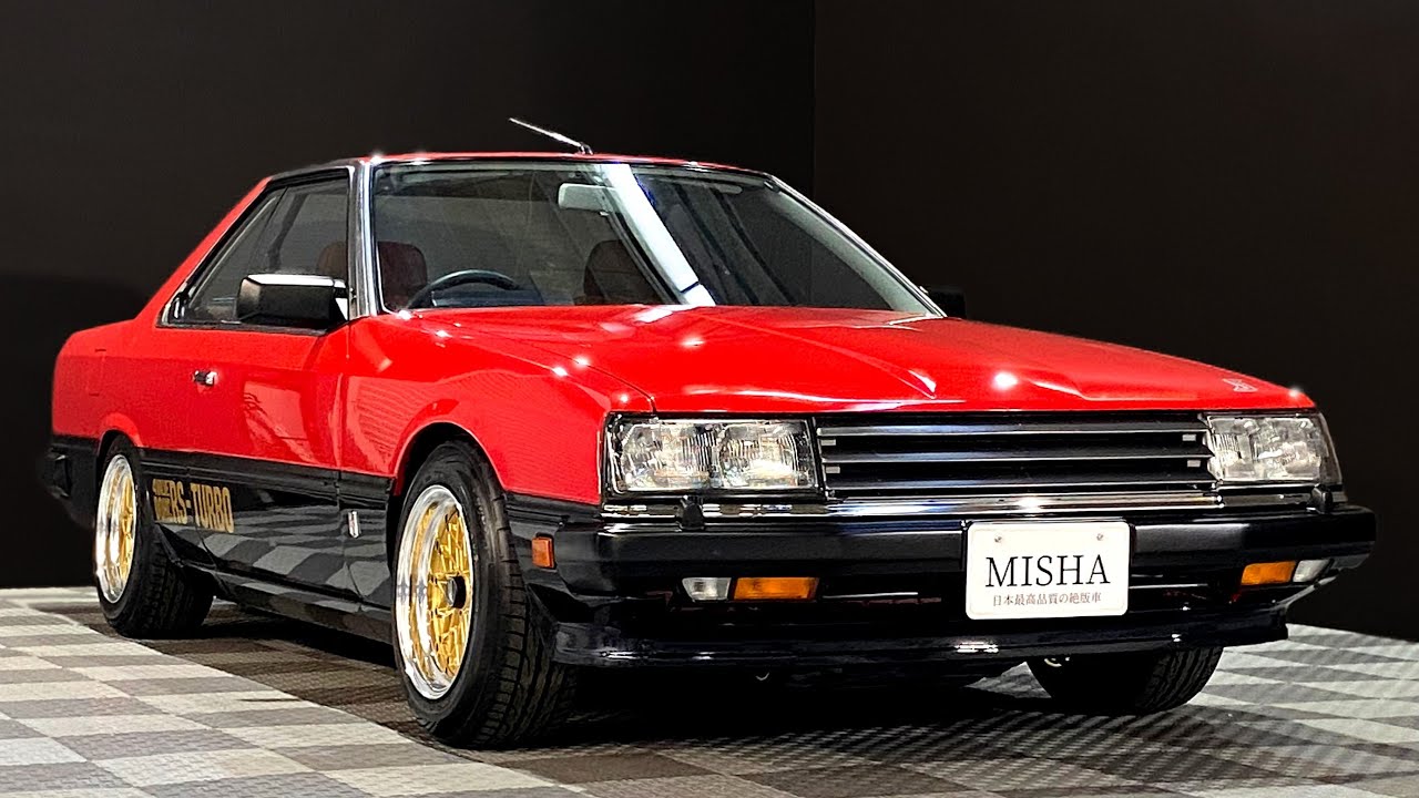 DR30スカイラインRSターボC】こだわり抜いた希少鉄仮面がカッコ