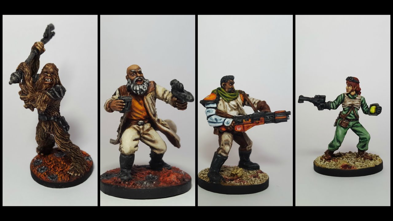 Rodian Hunt Master #2P24 Rebels & Imperials Star Wars Miniatures U