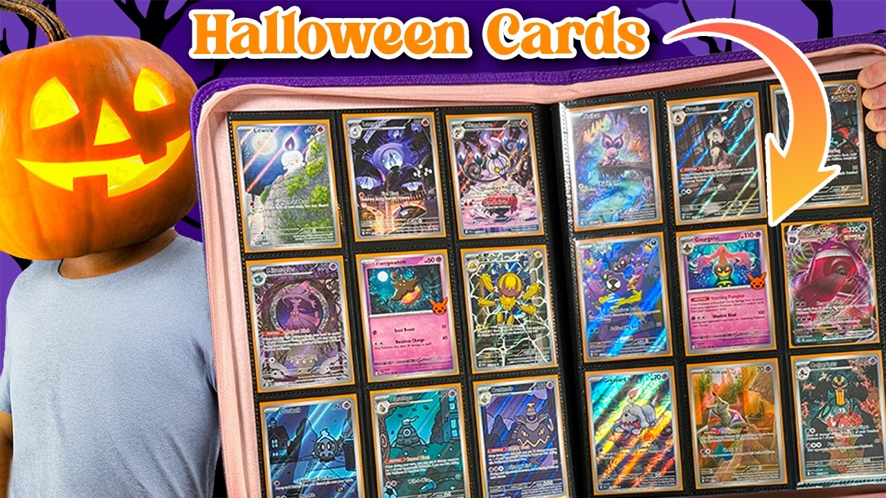 Starting a Halloween Pokemon Card Binder Collection