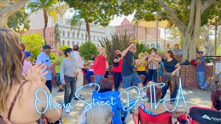 Olvera Street Walking Tour (Los Angeles, California) [4K]