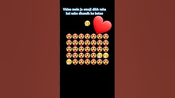 Thumbnail of #song #love #emoji #findthedifference1000levelsiosgameplay #emojigame #spotthedifferencegam