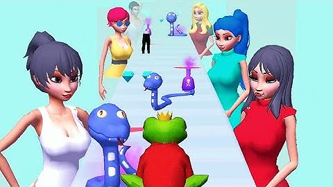 Frog Prince Rush Game 💃🐸🧚: All Levels Part 4 _ iOS, Walkthrough, News Gameplay 2022