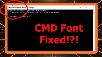 [Fixed] Windows 10 - CMD Font Size too Small | 100% Working Method.