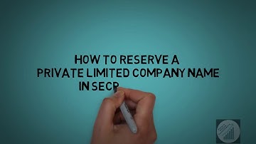 SECP Company Name Reservation Process