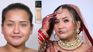 Using Only Affordable Products Easy Makeup STEP BY STEP MAKEUP TUTORIAL 4 FRESHER @pkmakeupstudio