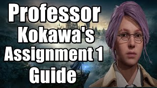 Hogwarts Legacy Professor Kokawa's Assignment 1 Guide - How To Unlock Spell Glacius