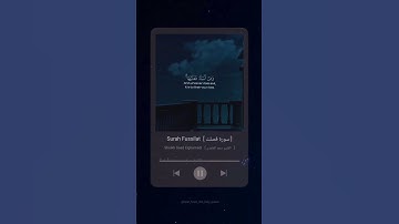 #سورة_فصلت  #سعد الغامدي #القرآن_الكريم   #saad_elghamedi #quran #explore #deen #muslim #tiktok