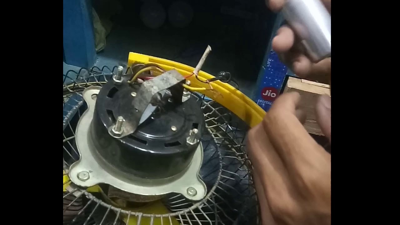 Fan Capacitor kaise lagay! Afsa tok! 2020 YouTube