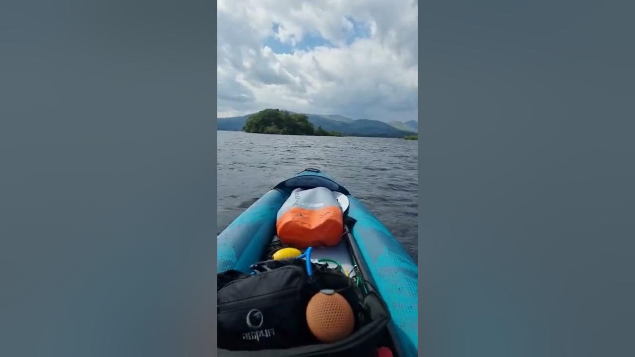 Aqua Marina Steam 412 2022 UK inflatable kayak Loch Lomond YouTube