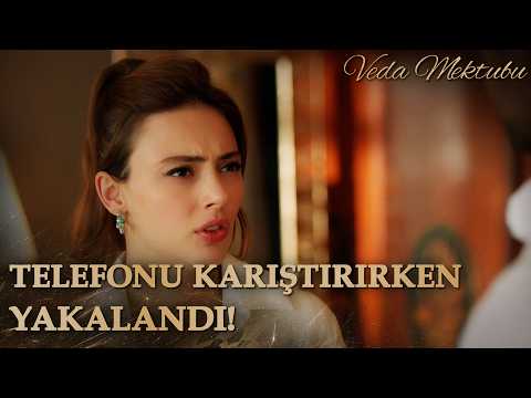 Aslı, Mehmet'in Telefonunu Kurcalarken Yakalandı - Veda Mektubu Özel Klip