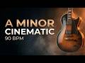 A Minor Cinematic Rock Backing Track | 90 BPM