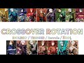 「CROSSOVER ROTATION」IDOLiSH7/TRIGGER/Re:vale/ŹOOĻ パート分け 【アイドリッシュセブン】