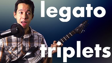 Learn Legato Triplets to Play Faster Solos [GUITAR LESSON]