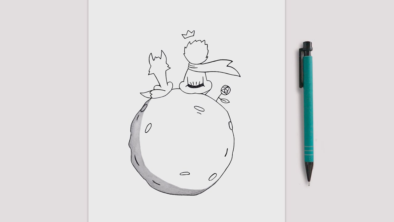 ⭐️ COMO DIBUJAR EL PRINCIPITO | PASO A PASO - YouTube el-principito-la-historia-en-mis-libros