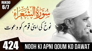 Tafseer e Quran Class # 424 Surah Ash Shura 6⧸7  ｜ Mufti Tariq Masood Speeches 🕋