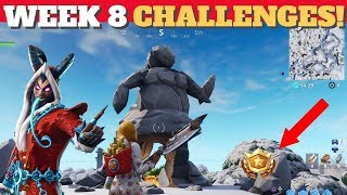 Week 8 Secret Battle Star SEASON 7 LOCATION!   Fortnite Challenges