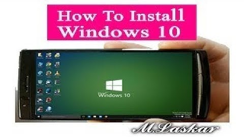 How to Install Windows 10 8 8 1 7 XP Linux OS on Any Android Phone  Without Limbo!!Fastest Speed