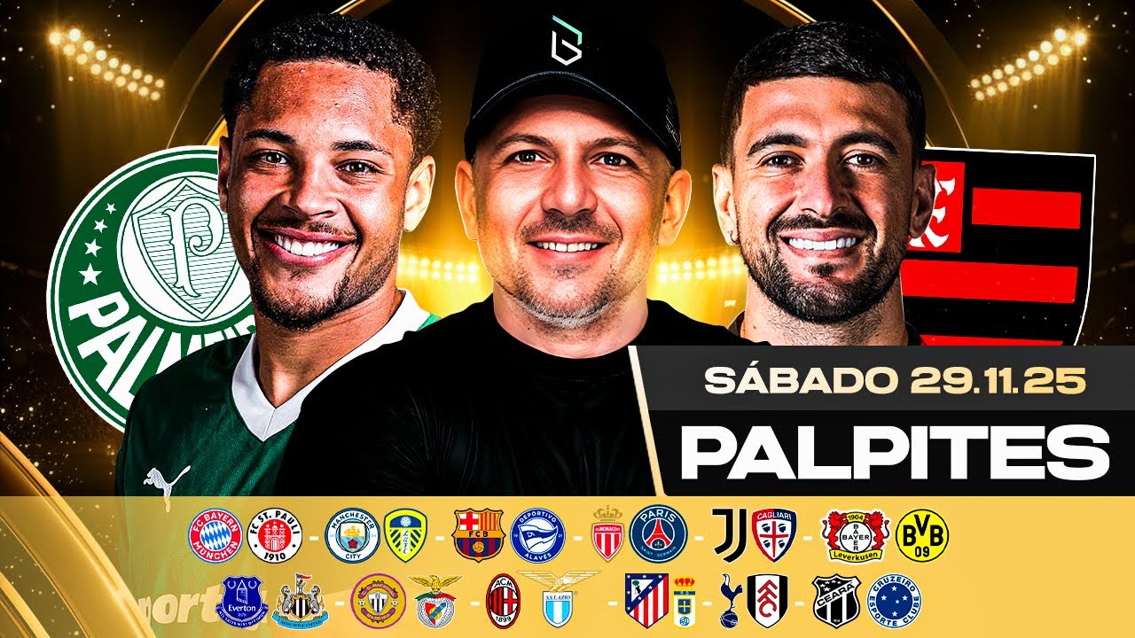 PALPITES DE FUTEBOL PARA 29 11 2025 (SÁBADO) | Boleiros Tips