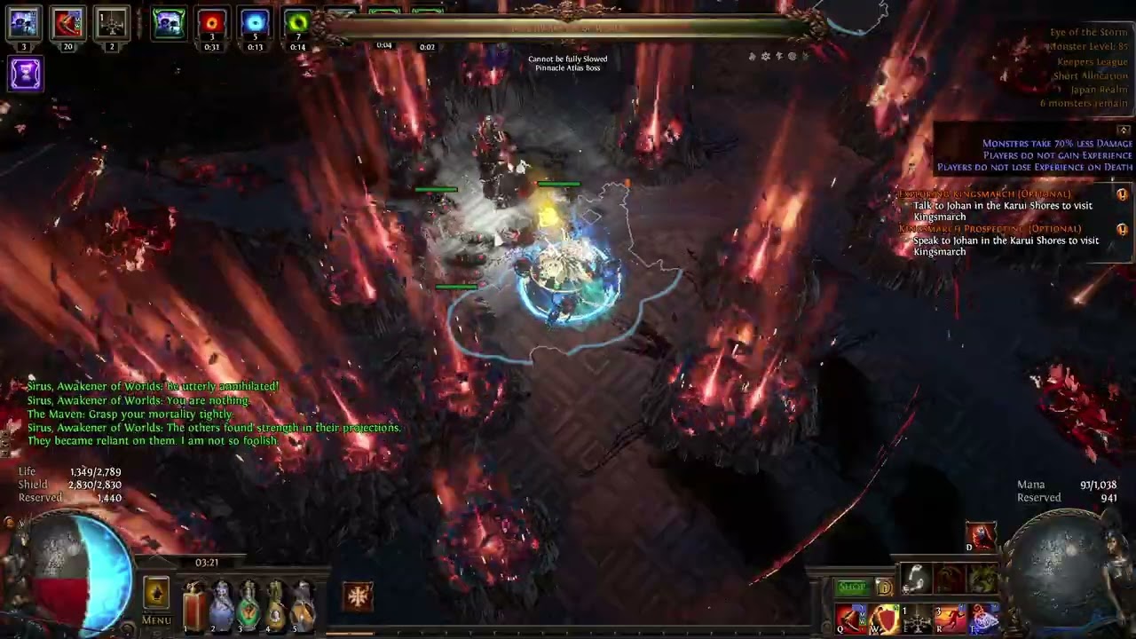 Path of Exile 3.27 Trickster Reap & Exsanguinate mine