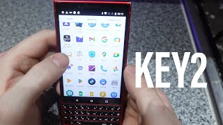 Setting up and Exploring Blackberry Key2 (Red limited edition) - ASMR
