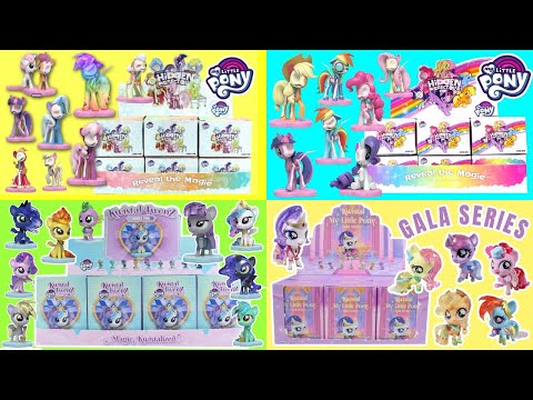 New Kwistal Fwenz My Little Pony with Rainbow Dash, Fluttershy, Twilight Sparkle and more!
