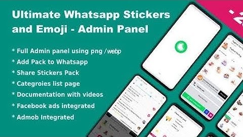 Make Whatsapp Sticker App || Whatsapp Sticker App Source code with admin panel download