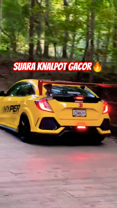Suara Civic Turbo Hyper Super Gacor☠️ Bikin Gempar #civictyper #shortsviral #civicturbo #mobilsport