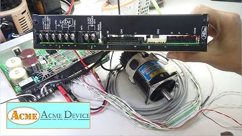 เทสการต่อใช้งาน  DC Servo uSPL-4