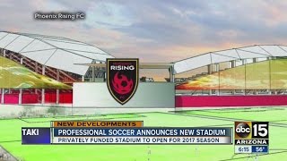 New soccer stadium coming to the Valley