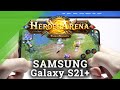 How Heroes Arena Performs on Samsung Galaxy S21 Efficiency How Heroes Arena Performs on Samsung Galaxy S21 Efficiency