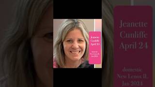 April 24 Jeanette Cunliffe